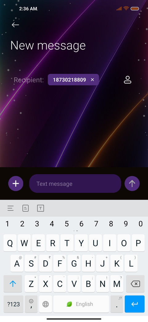 Rainbow lamp screenshot
