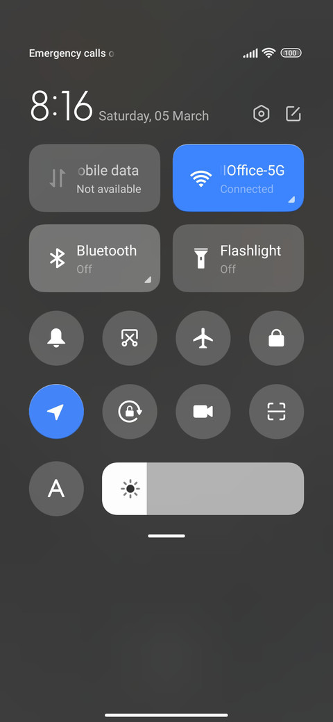 Neumorphism screenshot