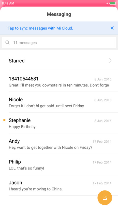 Minimal ui  love  screenshot
