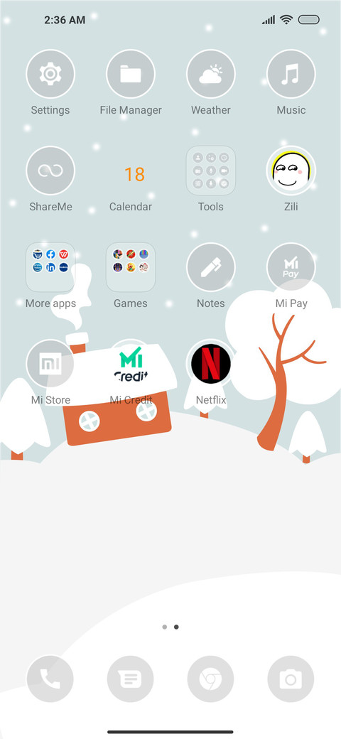 Snowfall screenshot