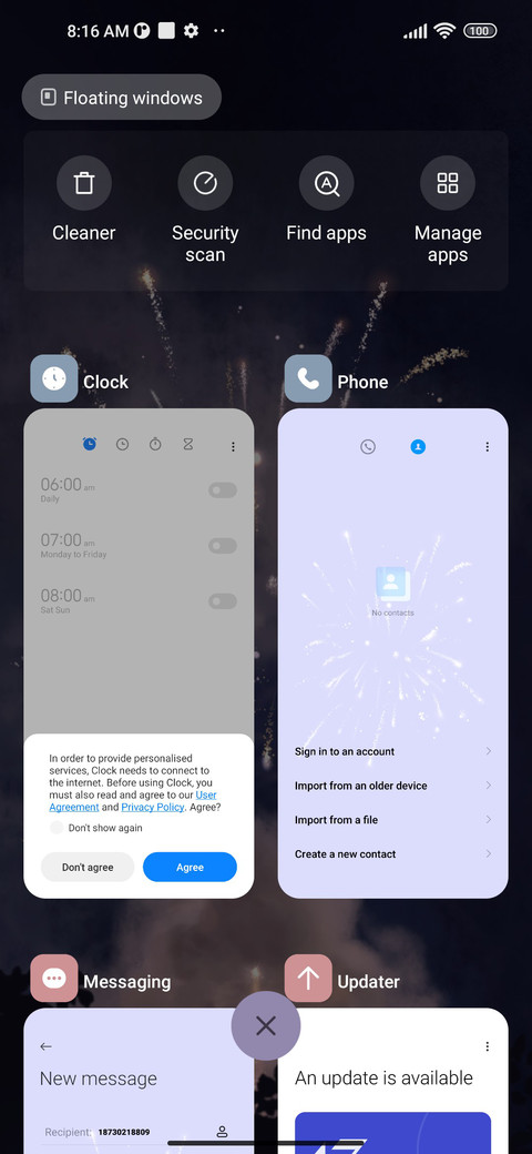 Fireworks screenshot