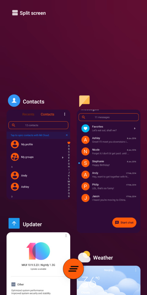 X Ubuntu_DWM19 screenshot