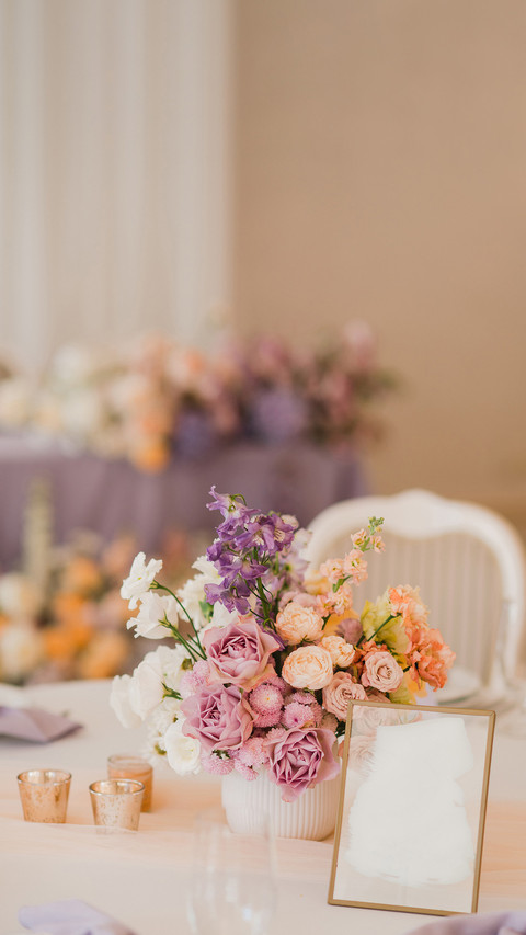 Table setting at wedding reception screenshot
