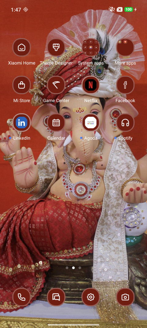 Colorful Ganesha screenshot