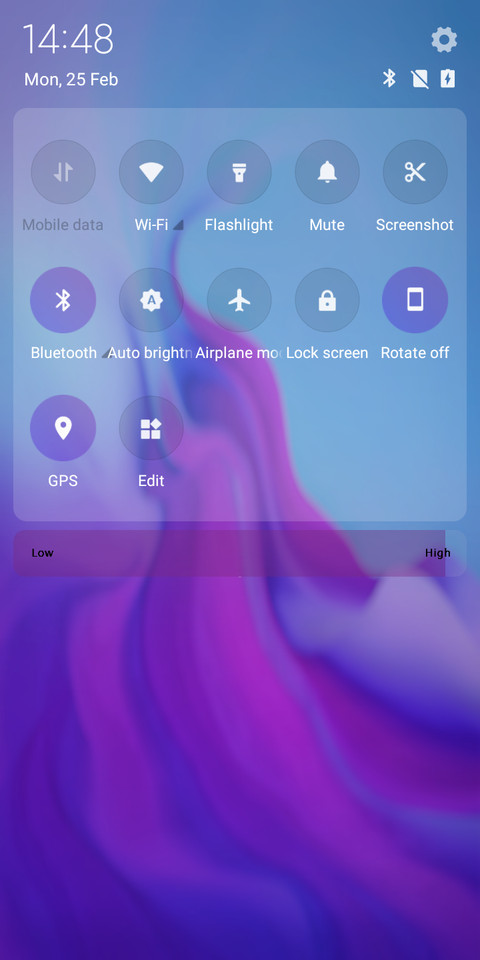 Purple Design V10 screenshot