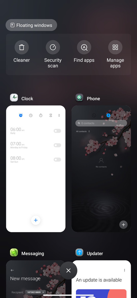 Cherry blossoms screenshot