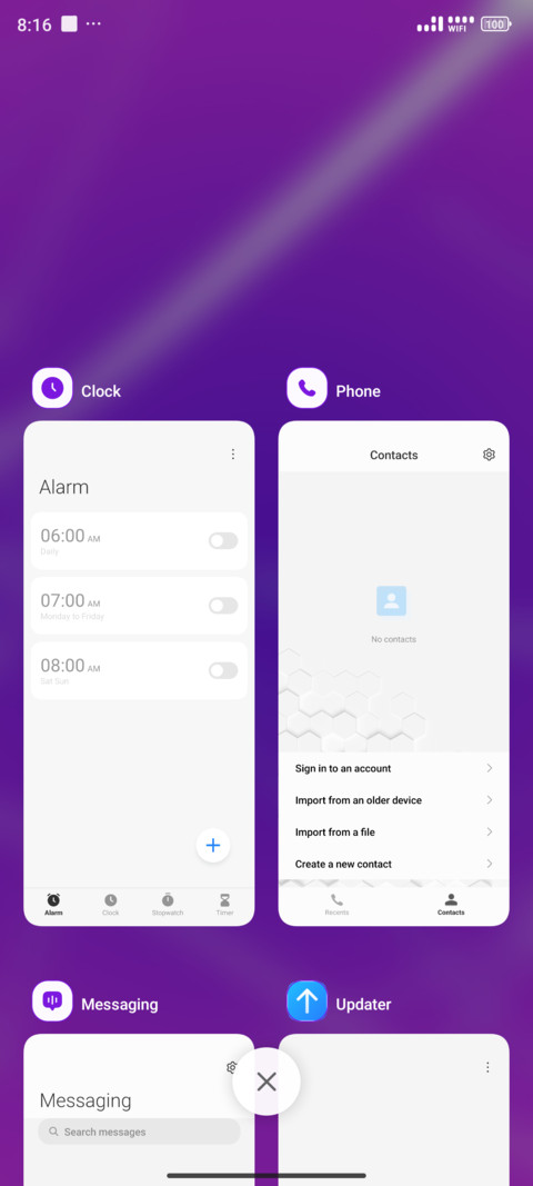 Abstract Gradient screenshot