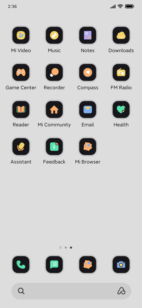 Dazzle module screenshot