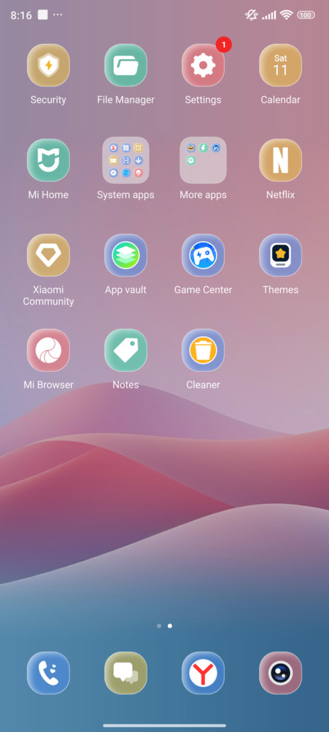 Pink Wave Curve screenshot