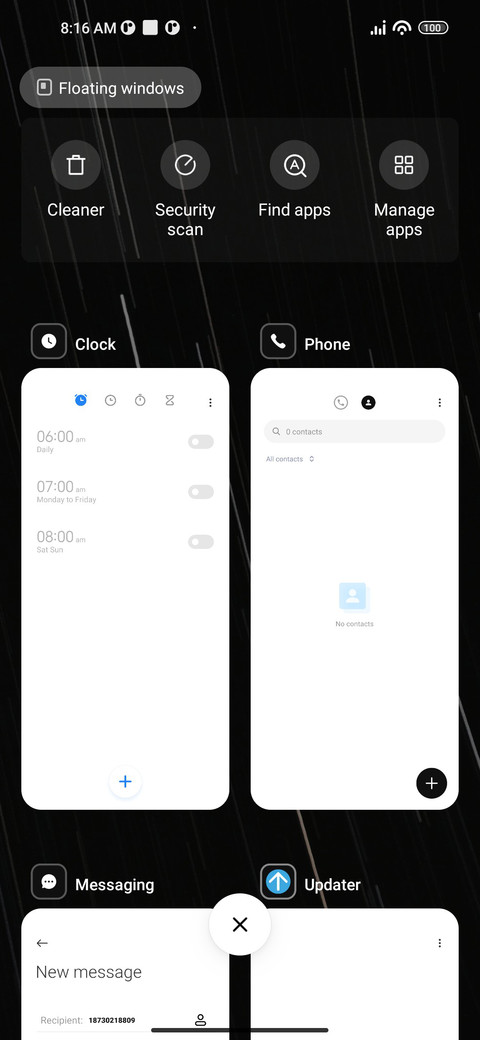 Light Streaks screenshot