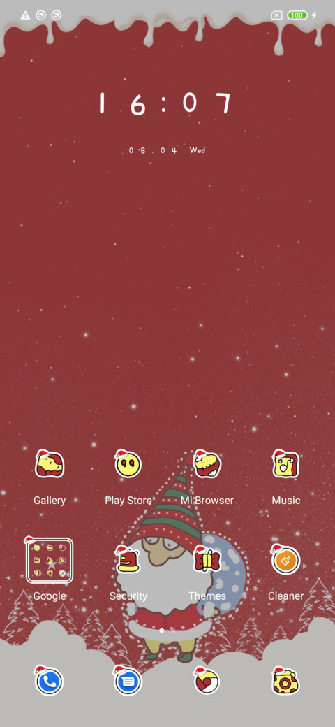 Q cute santa screenshot