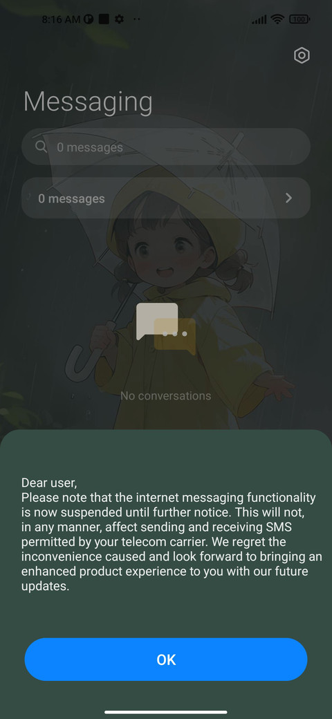 Rainy Days Girl screenshot