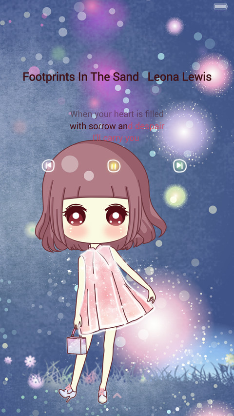 【动态锁屏+动态主屏+自由桌面】小琢短发季 screenshot