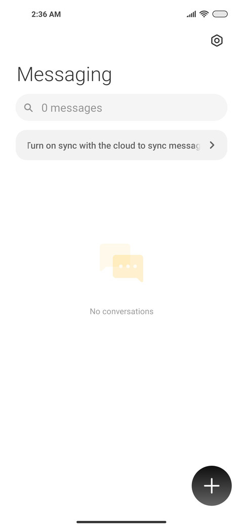 Orange screenshot