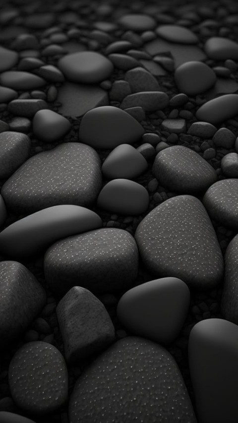 Monochrome Pebbles screenshot