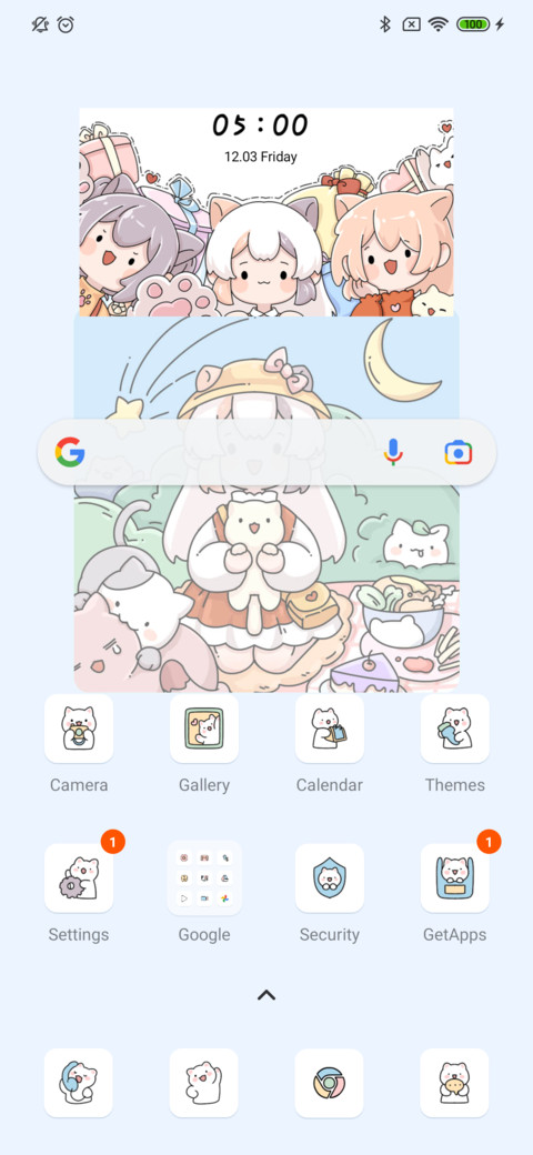 Cat Diary Widget screenshot