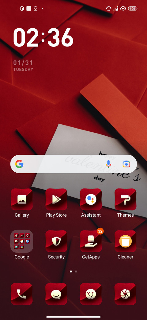 Valentine screenshot