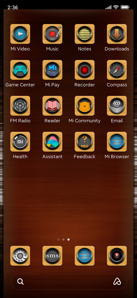 wooden screenshot