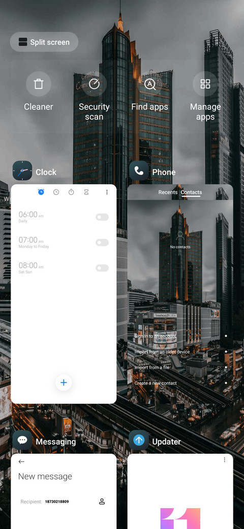 The city under screenshot