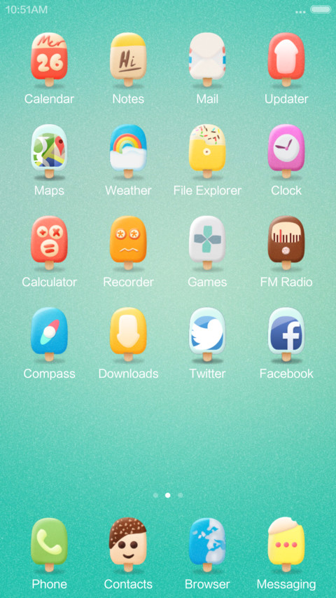 Icecream screenshot