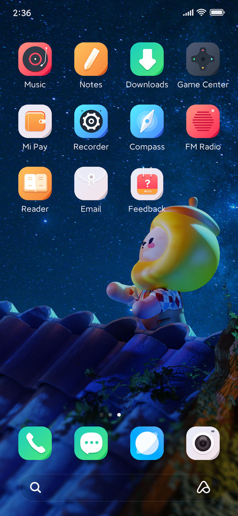 Leopups and starry screenshot