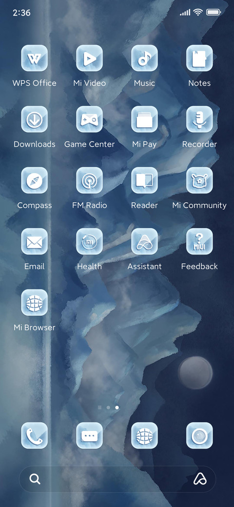 Mountains rivers screenshot