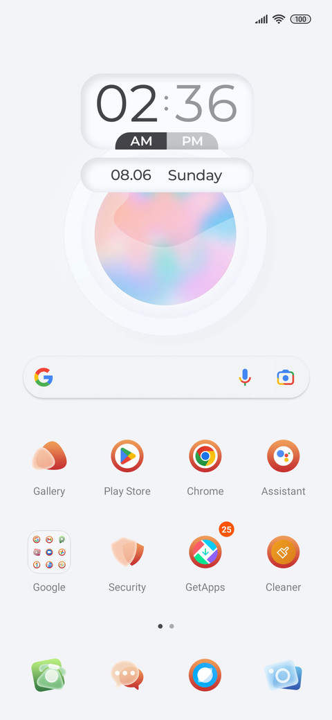 Three Screen Fluid screenshot