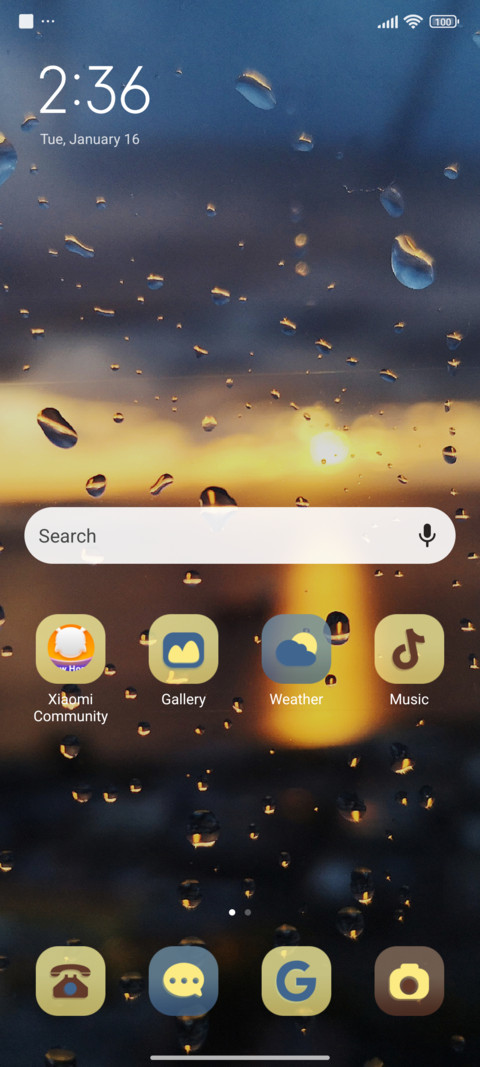 Rainy days screenshot