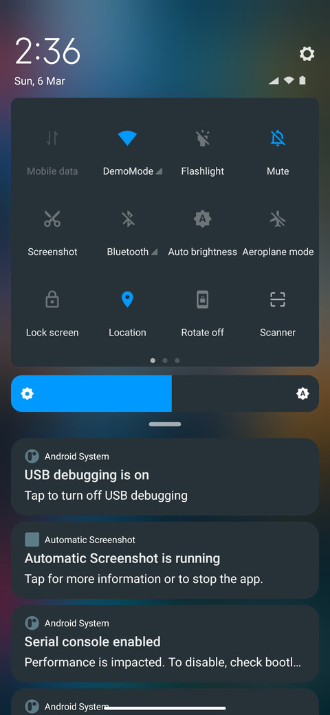 Google pixel screenshot