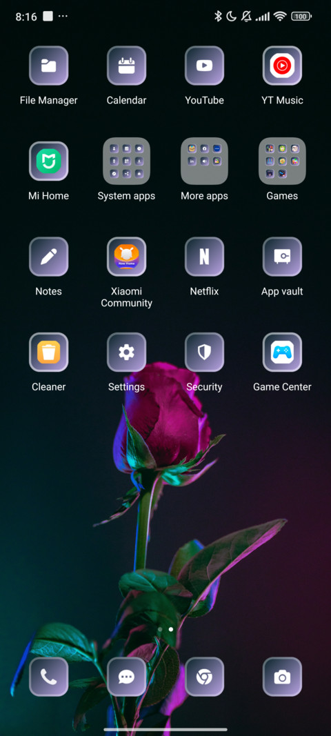 Neon Rose screenshot