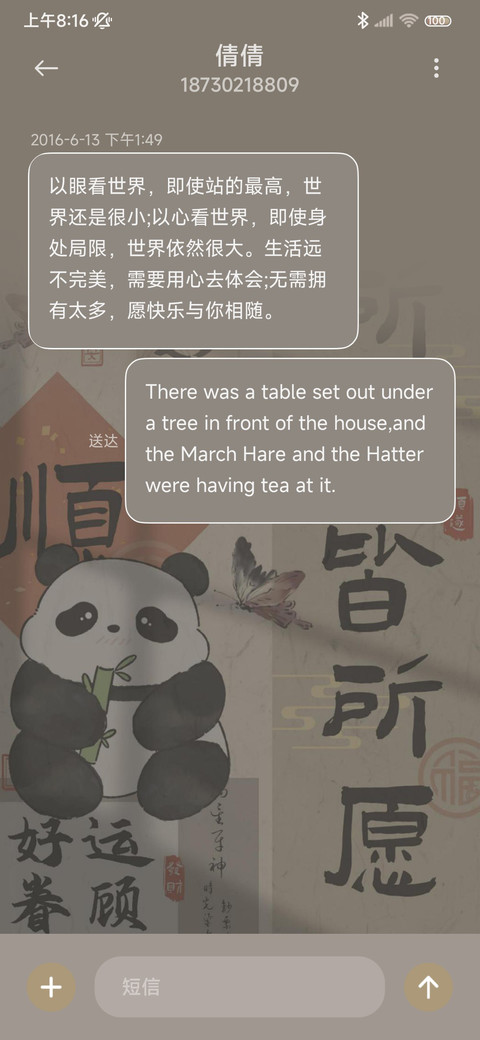 水墨熊猫财神驾到 screenshot