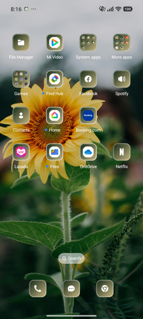 Sunflower screenshot