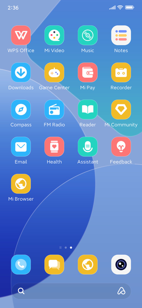 Cyan Glass screenshot
