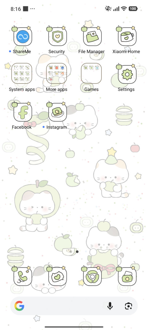 Lucky Apple Cat screenshot