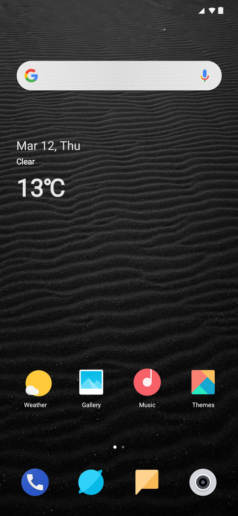 Oxygen screenshot