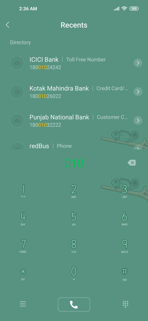 Forest chameleon screenshot