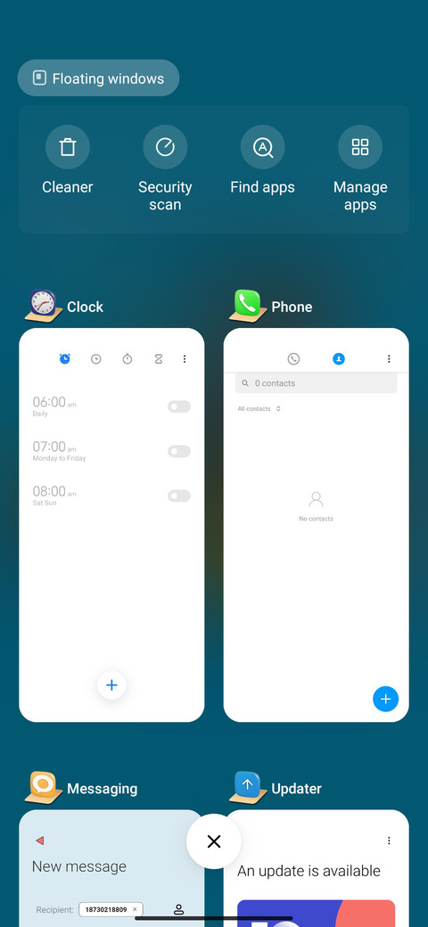 moto IZ screenshot