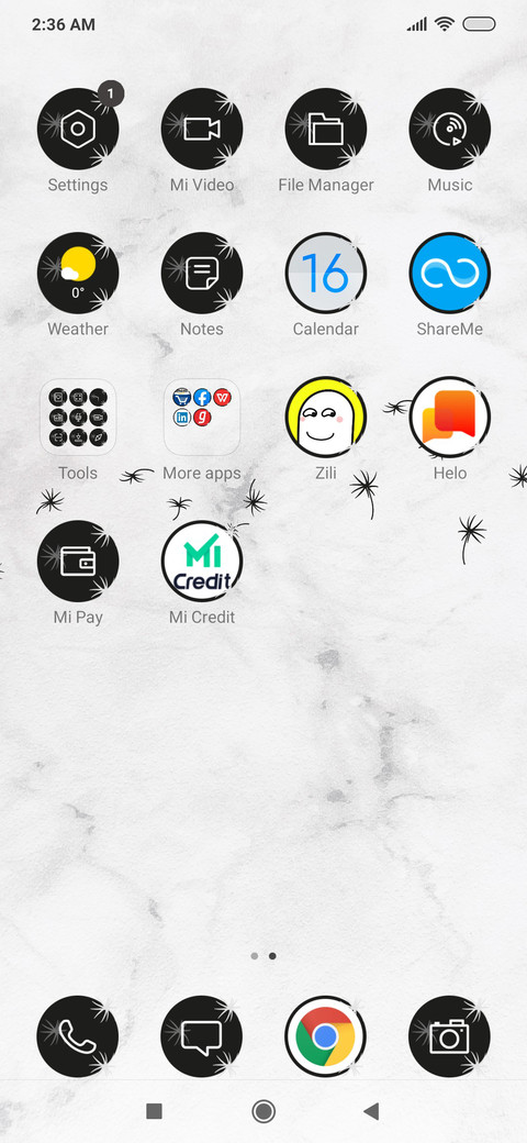 Dandelions - B&W_3MDS screenshot