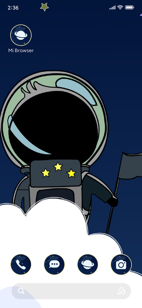 astronaut stars screenshot