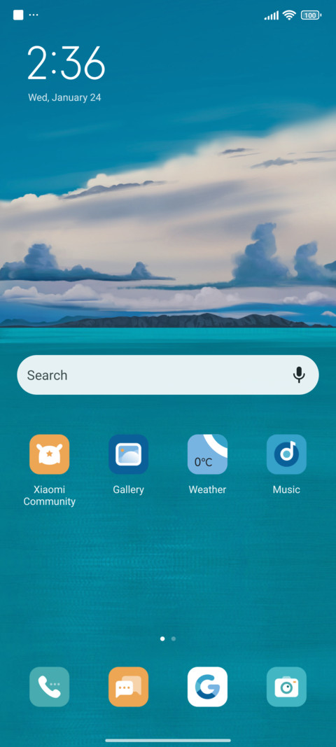 Blue Lake screenshot