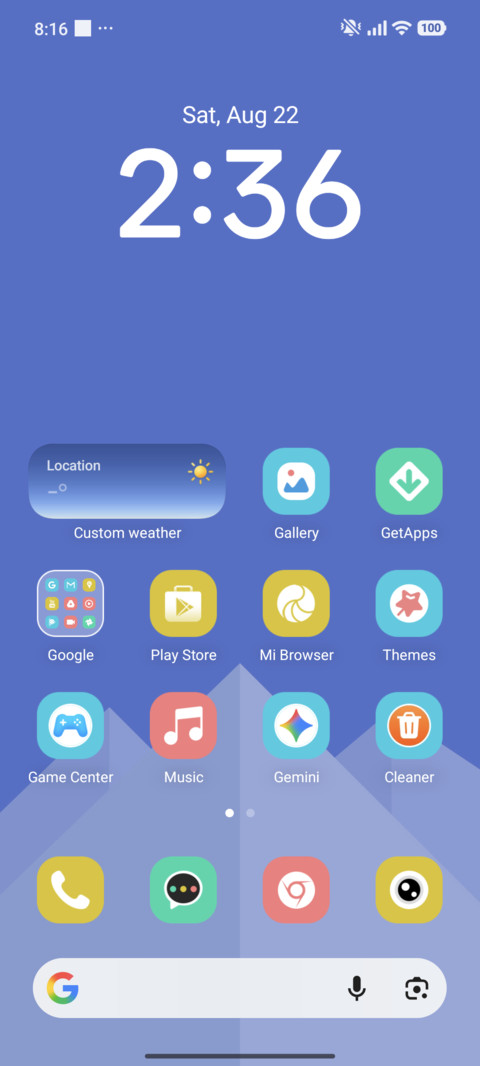 Ice Blue Peak screenshot