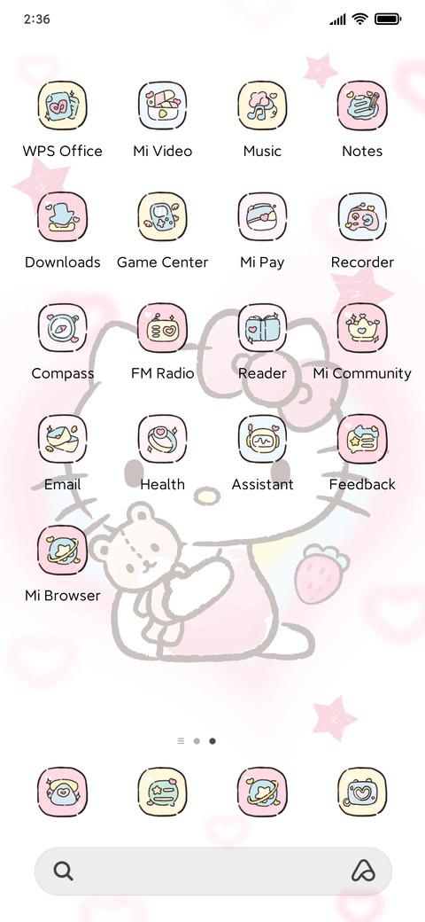 Hello Kitty Piano screenshot