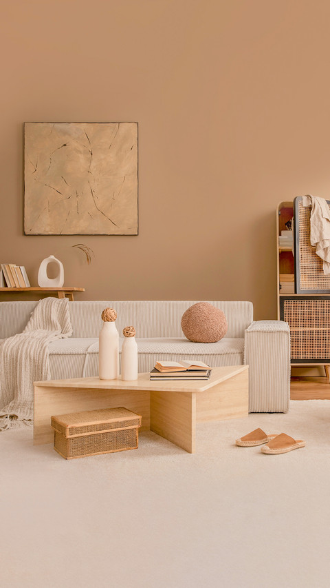 Interior design of cozy living room screenshot
