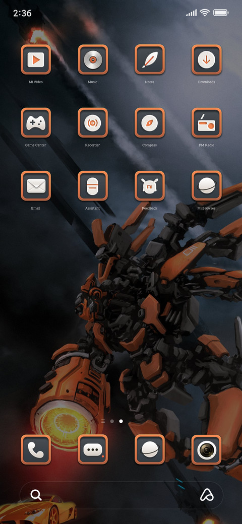 Mecha Warrior screenshot