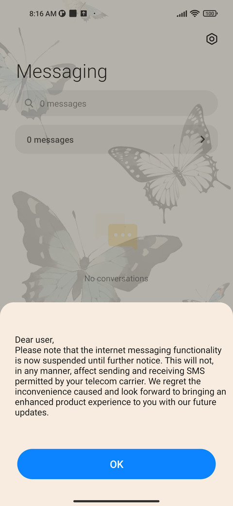 Butterfly dance screenshot