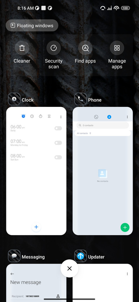 Parallel screenshot