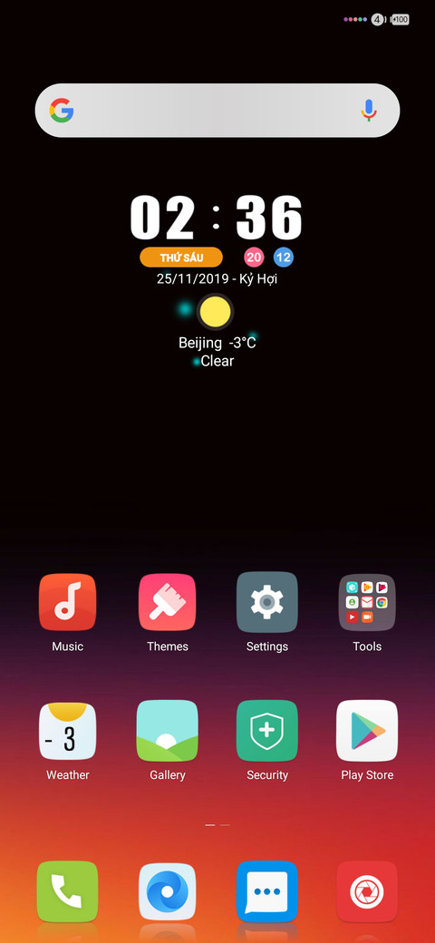 NgocVinh Dark UI screenshot