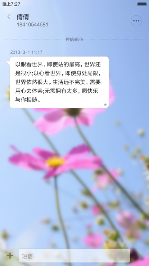 简约格桑花 screenshot