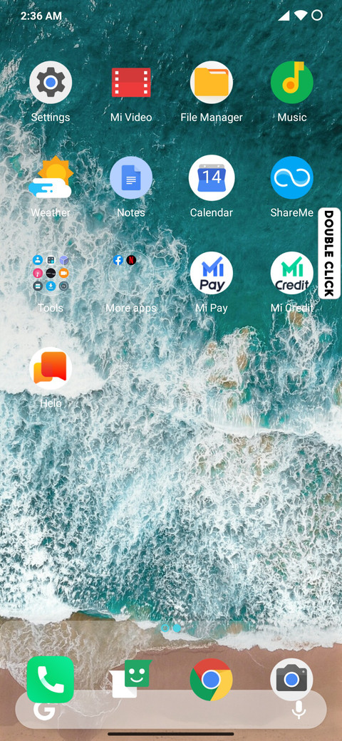 Pure Android screenshot