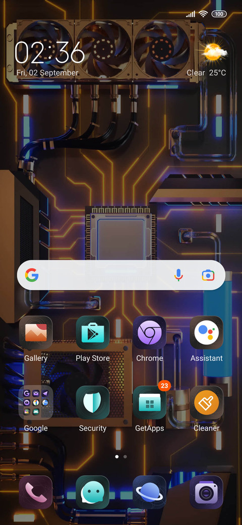 Technology Chip screenshot